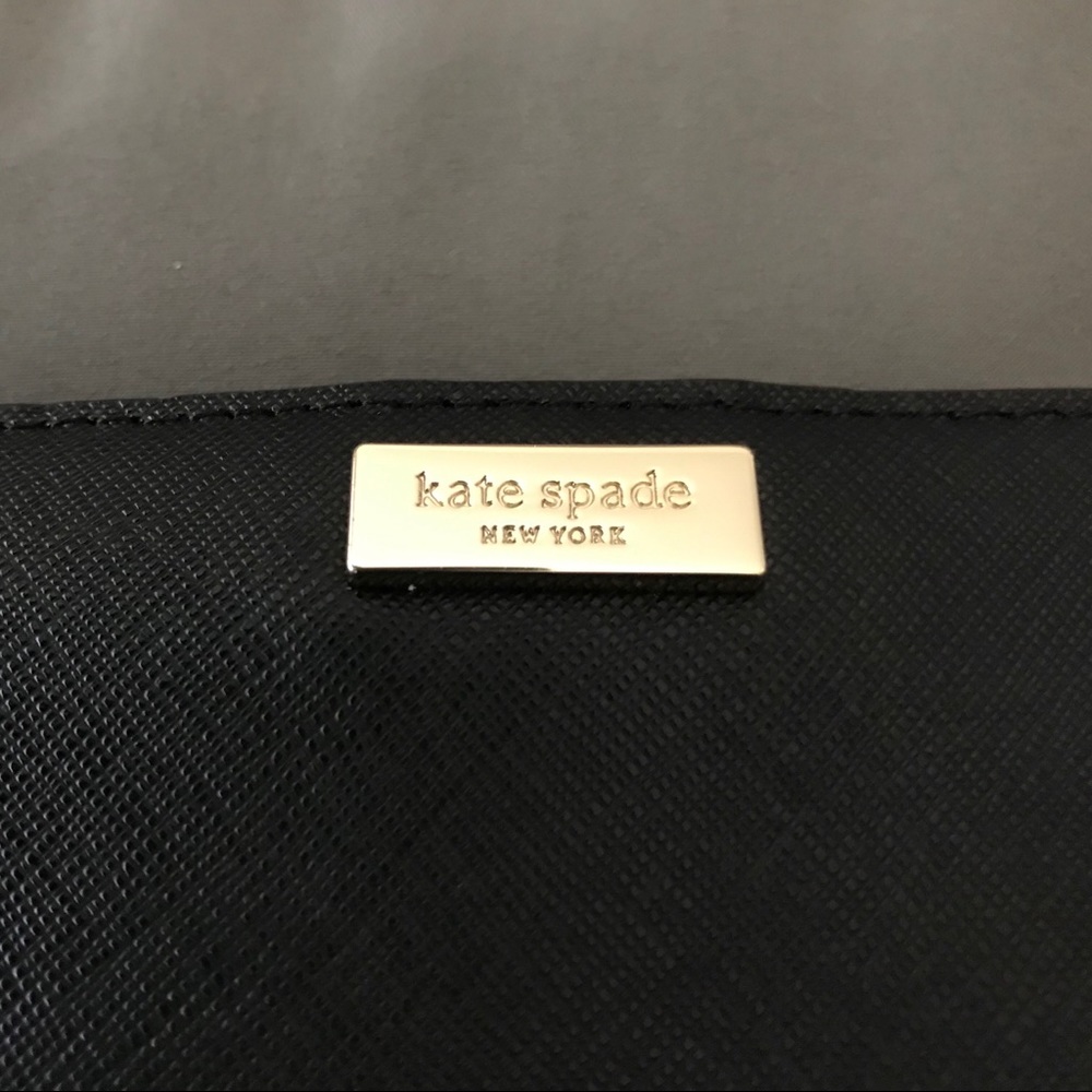 Kate Spade NY Black Stacy Newbury Lane Wallet -NWT - Picture 3 of 8
